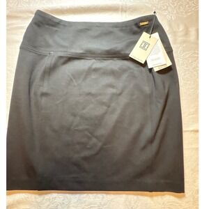 Ivanka Trump The Perfect Pencil Skirt Black Professional Knee Length NWT